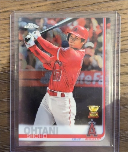 2019 Topps Chrome #1 Shohei Ohtani Rookie Cup — front
