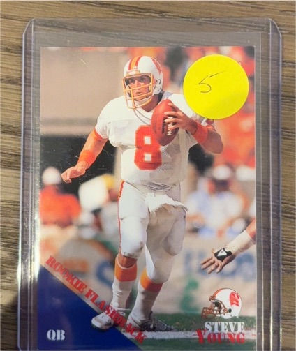 1994 Classic NFL Draft #97 Steve Young — front