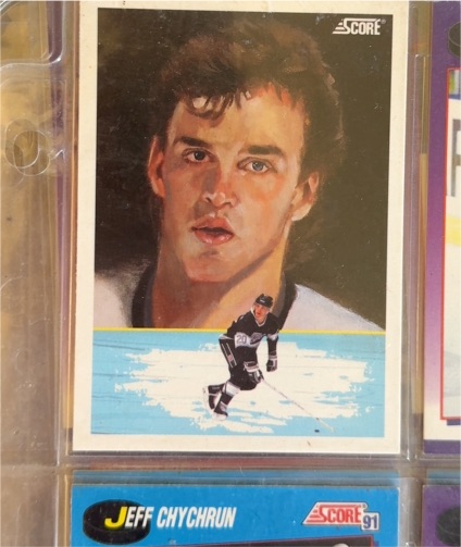 1991-92 Score #375 Luc Robitaille Dream Team — front