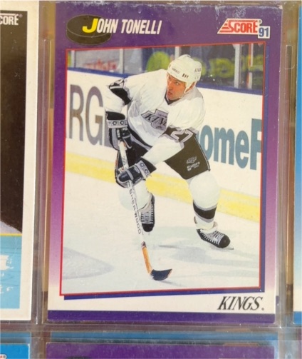 1991-92 Score #172 John Tonelli — front