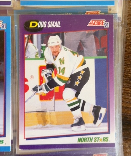 1991 Score #12 Doug Smail — front