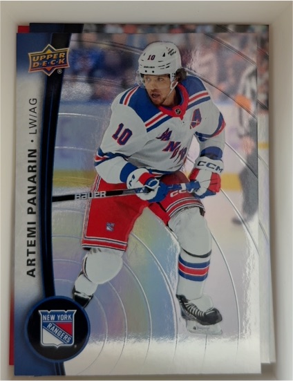 2025-26 Upper Deck Tim Hortons #LW/AG Artemi Panarin — front