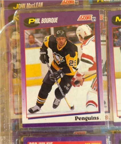 1991-92 Score American #69 Phil Bourque — front