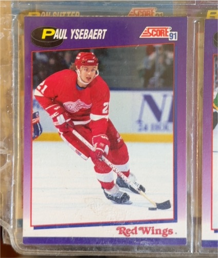 1991 Score #271 Paul Ysebaert — front