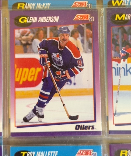 1991-92 Score American #47 Glenn Anderson — front