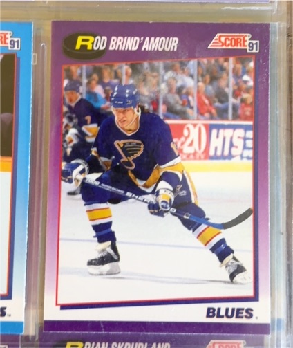 1991-92 Score #85 Rod Brind'Amour — front