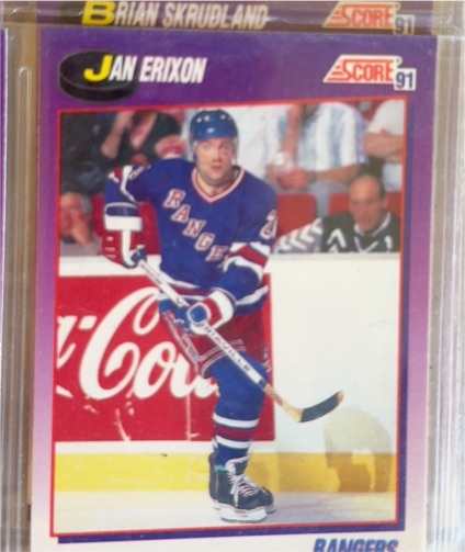 1991-92 Score American #264 Jan Erixon — front