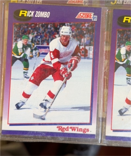 1991-92 Score #98 Rick Zombo — front