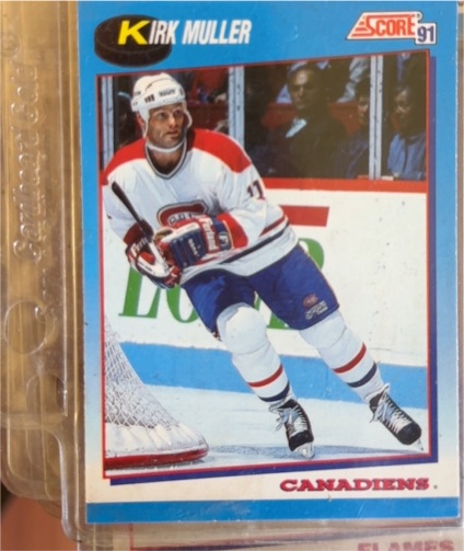 1991-92 Score Canadian #614 Kirk Muller — front