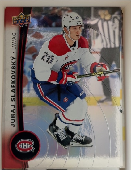 2025-26 Upper Deck Tim Hortons #20 Juraj Slafkovsky — front
