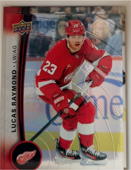 2025-26 Upper Deck Tim Hortons #23 Lucas Raymond — front