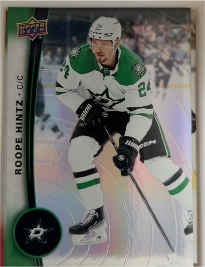 2025-26 Upper Deck Tim Hortons #24 Roope Hintz — front