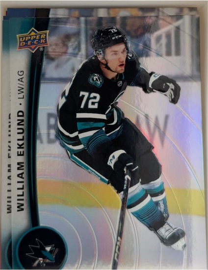 2025-26 Upper Deck Tim Hortons #27 William Eklund — front