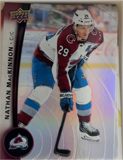 2025-26 Upper Deck Tim Hortons #29 Nathan MacKinnon — front