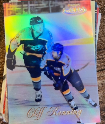1998-99 Topps Gold Label #55 Cliff Ronning — front