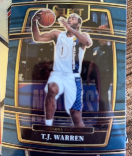 2021-22 Panini Select #6 T.J. Warren — front