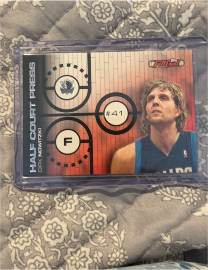 2006-07 Topps Full Court #HCP2 Dirk Nowitzki Half Court Press — front