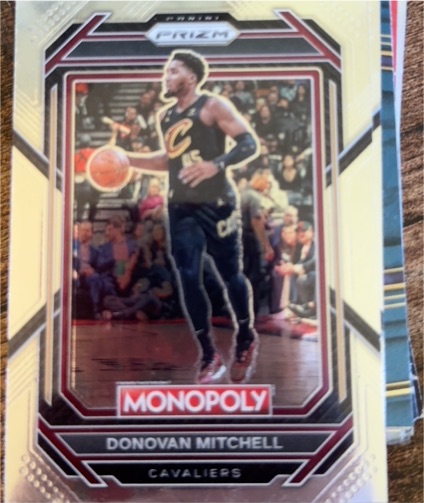 2022-23 Panini Prizm Monopoly #18 Donovan Mitchell — front