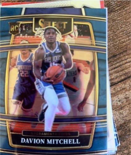 2021-22 Panini Select Concourse #23 Davion Mitchell — front