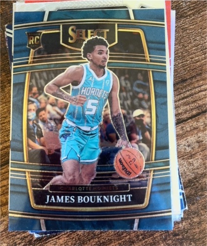 2021-22 Panini Select #37 James Bouknight — front