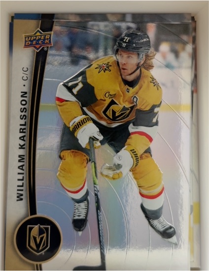2025-26 Upper Deck Tim Hortons #C/C William Karlsson — front