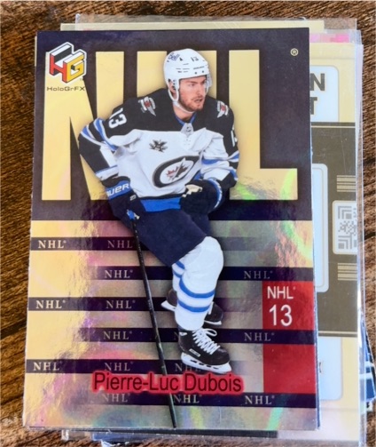 2020-21 Upper Deck Extended Series HoloGrFX #NHL-7 Pierre-Luc Dubois — front