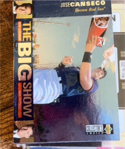 1997 Upper Deck Collector's Choice #9 Jose Canseco The Big Show — front
