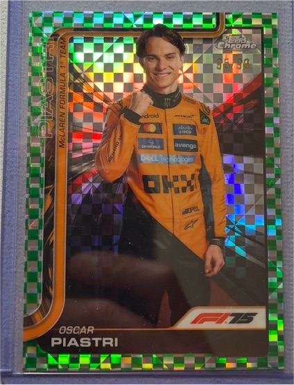 2025 Topps Chrome Formula 1 #6 Oscar Piastri — front