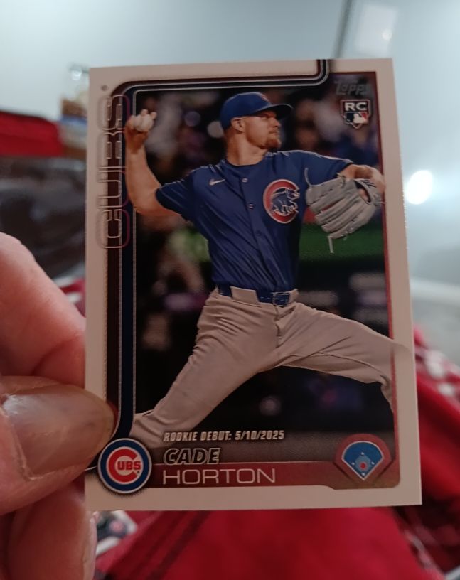 2025 Topps Chrome Update #USC102 Cade Horton — front