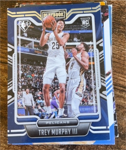 2021-22 Panini Chronicles Playbook #276 Trey Murphy III — front