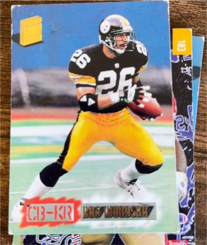 1995 Topps #183 Rod Woodson — front