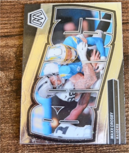 2024 Panini Mosaic Bang! #2 Maxx Crosby — front