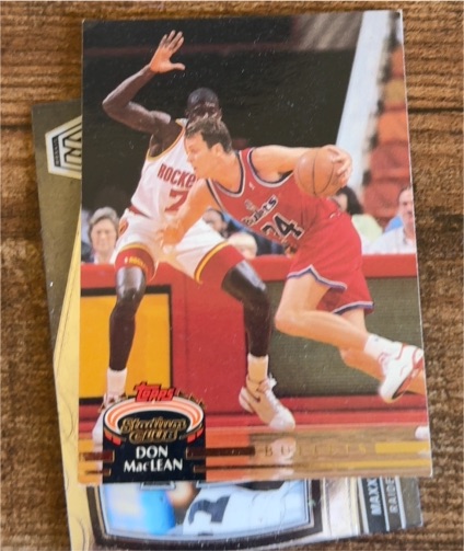 1992-93 Topps Stadium Club #330 Don MacLean — front