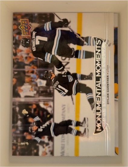 2025-26 Upper Deck Tim Hortons Monumental Moments #MM-3 Dylan Guenther — front