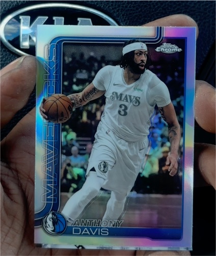 2025-26 Topps Chrome #96 Anthony Davis — front
