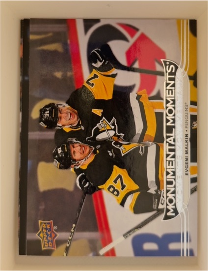 2023 Upper Deck Monumental Moments #MM-EM Evgeni Malkin — front