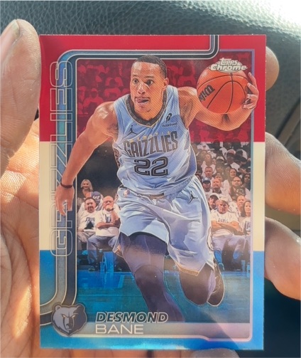 2025-26 Topps Chrome #174 Desmond Bane — front