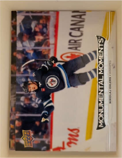 2025-26 Upper Deck Tim Hortons Monumental Moments #MM-17 Nikolaj Ehlers — front