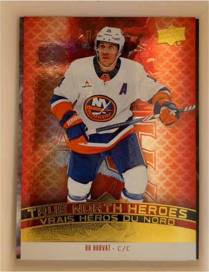 2025-26 Upper Deck Tim Hortons True North Heroes #TNH-2 Bo Horvat — front