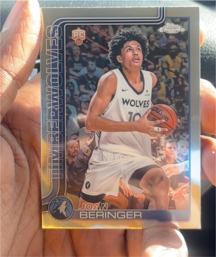 2025-26 Topps Chrome #267 Joan Beringer — front