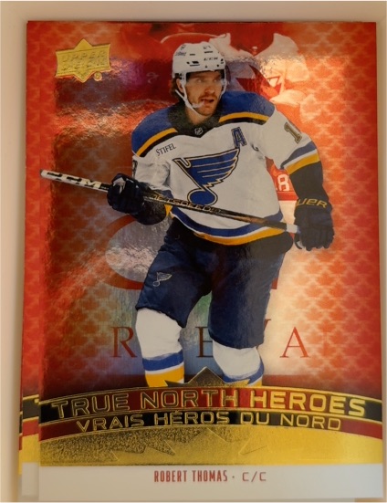 2025-26 Upper Deck Tim Hortons True North Heroes #TNH-13 Robert Thomas — front