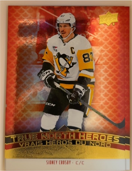 2025-26 Upper Deck Tim Hortons True North Heroes #TNH-16 Sidney Crosby — front