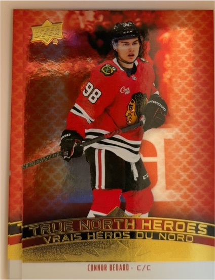 2025-26 Upper Deck Tim Hortons True North Heroes #TNH-17 Connor Bedard — front