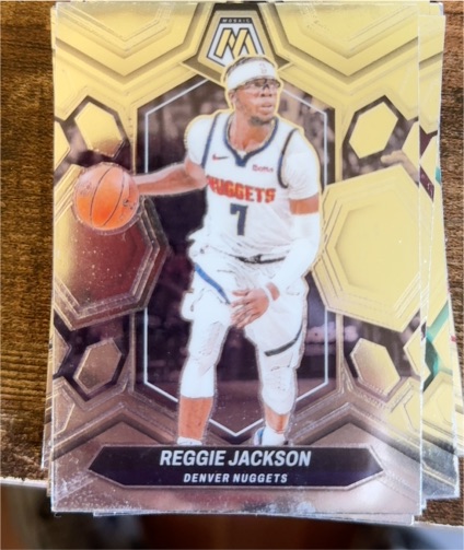 2023-24 Panini Mosaic #164 Reggie Jackson — front
