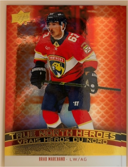2025-26 Upper Deck Tim Hortons True North Heroes #TNH-18 Brad Marchand — front
