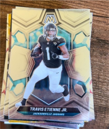 2024 Panini Mosaic #100 Travis Etienne Jr. — front