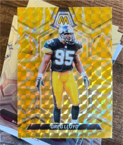 2024 Panini Mosaic #233 Greg Lloyd — front