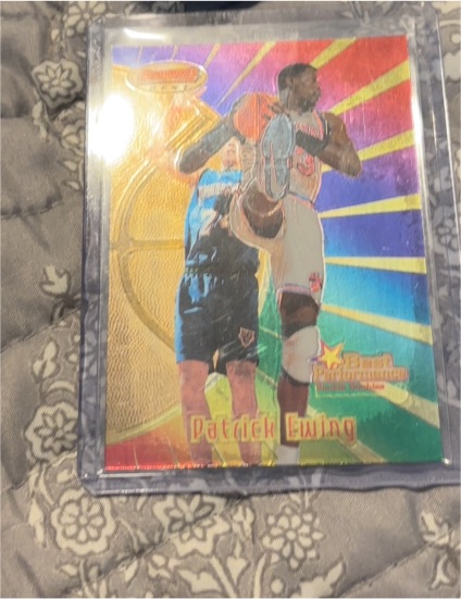 1997 Bowman's Best Performances #93 Patrick Ewing — front