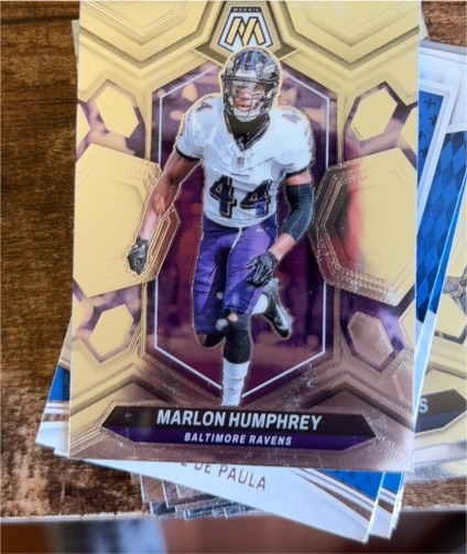 2024 Panini Mosaic #20 Marlon Humphrey Baltimore Ravens — front