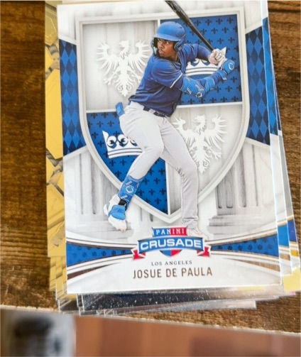 2024 Panini Crusade #62 Josue De Paula — front